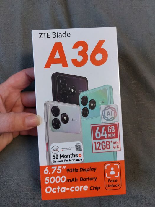 Новый zte blade a36