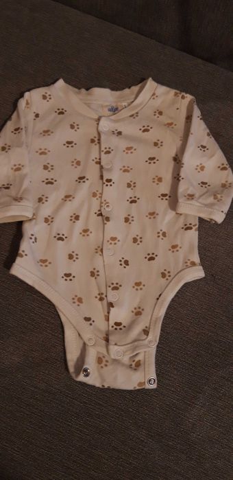 Комплект 12 памучни бодита (68 см) в отлично състояния