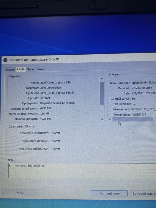 Vând laptop Dell i5 seria 7