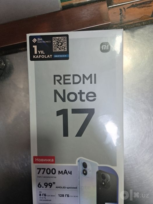 Rdme note 17 sotiladi