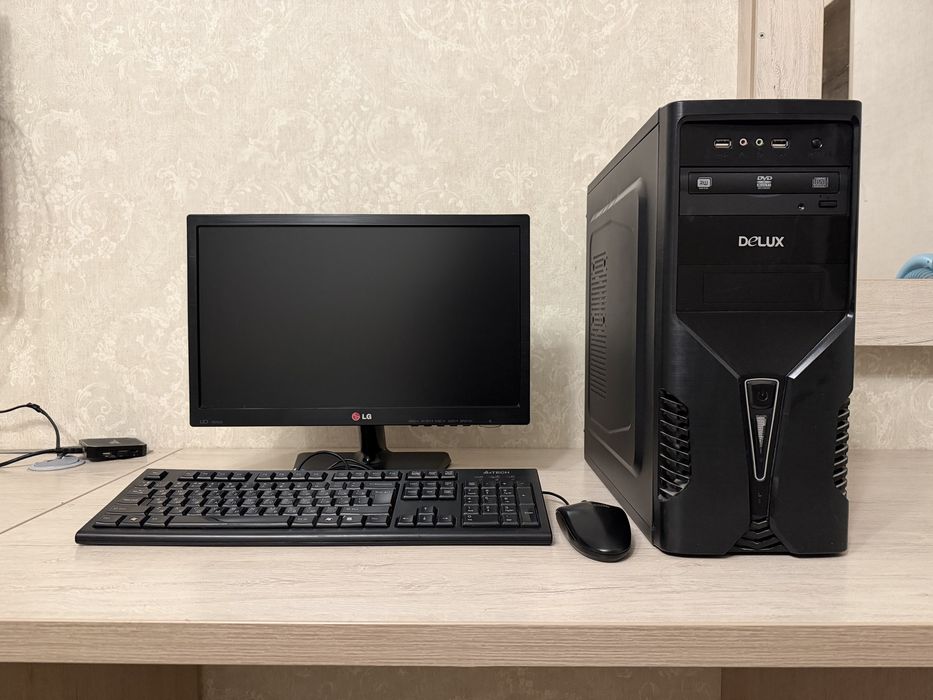 Компьютер в отличном рабочем состоянии. Подойдет для работы и учебы