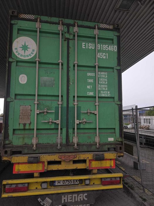 МОРСКИ Контейнер 40 футови HIGH CUBE /HC/. 12 м Х 2,8 м височина