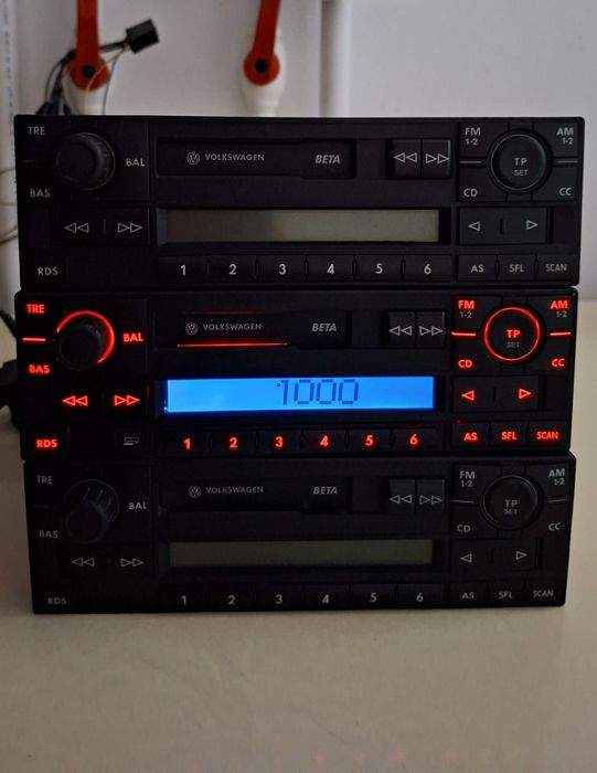 Radio casetofon Vw Beta Golf Bora Passat Sharan Polo - 65 lei
