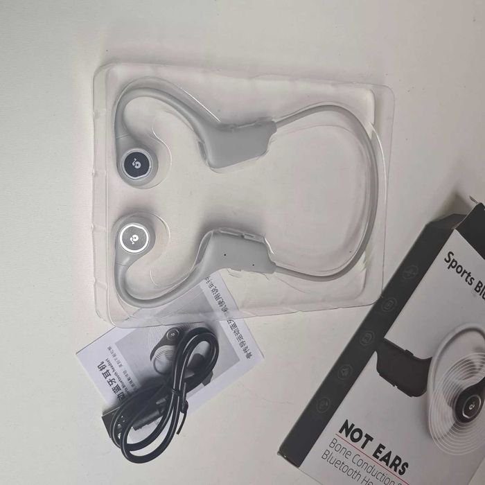 Безжични слушалки с костна проводимост Bluetooth 5.2, отворени