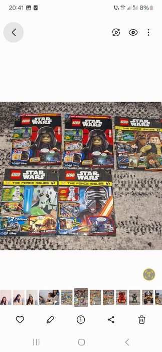 Reviste +seturi LEGO ninjago.