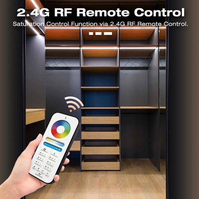 Dimmer smart Zigbee GLEDOPTO Mini pentru bandă LED monocolor