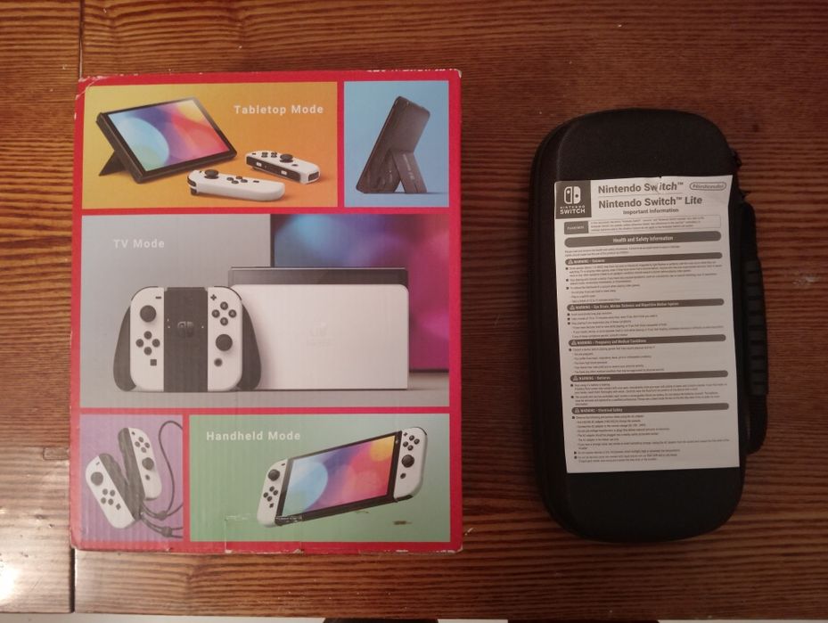 Nintendo Switch OLED прошитая