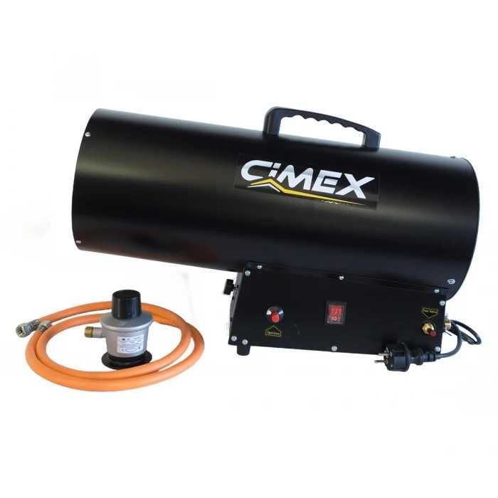 Газов калорифер 50.0kW,CIMEX LPG50 с редуцир вентил и маркуч