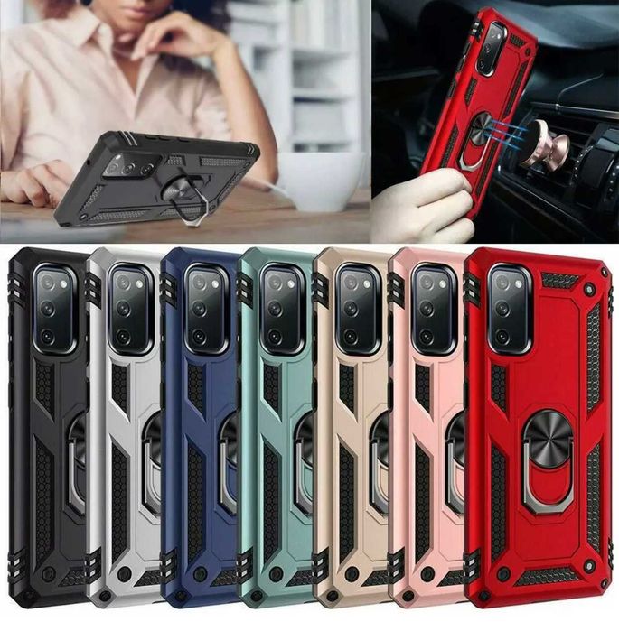 Husa hybrid ARMOR cu inel Samsung Galaxy A02s, A03s, A12, M12, A22 4G