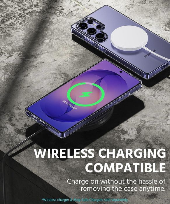Прозрачен кейс space case за samsung galaxy s26 ultra