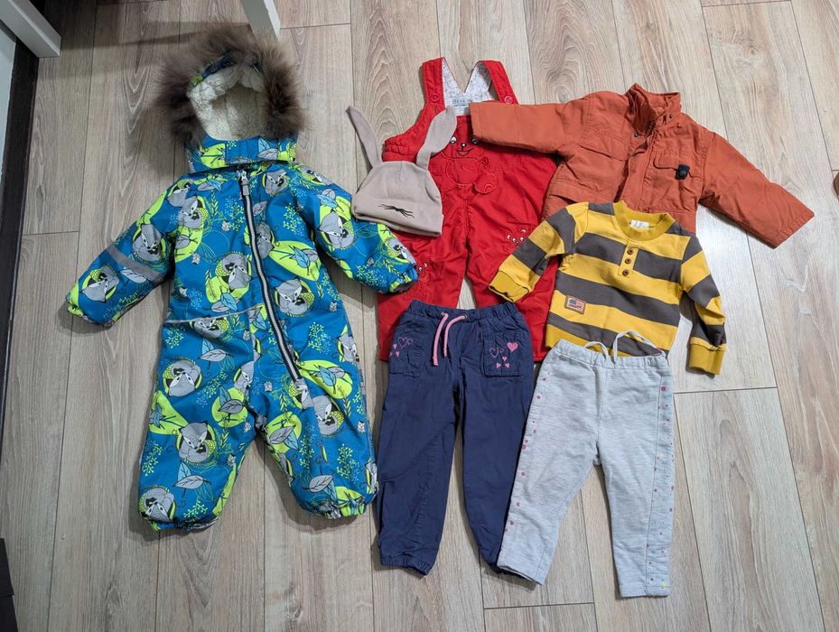 Одежда и игрушки детские 1-2 года