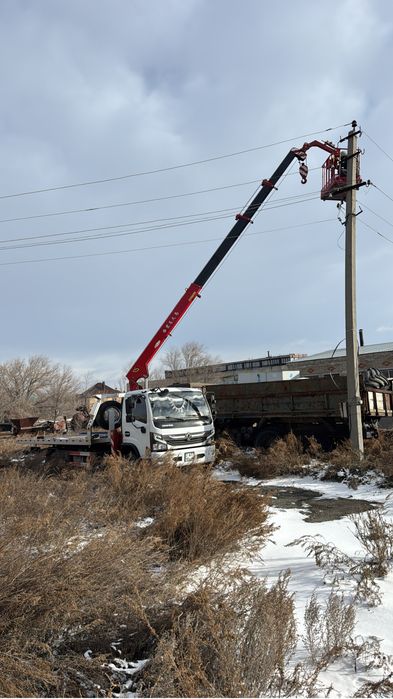 Услуги эвакуатор автовышка манипулятор