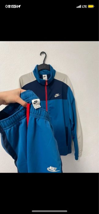 compleu nike albastru