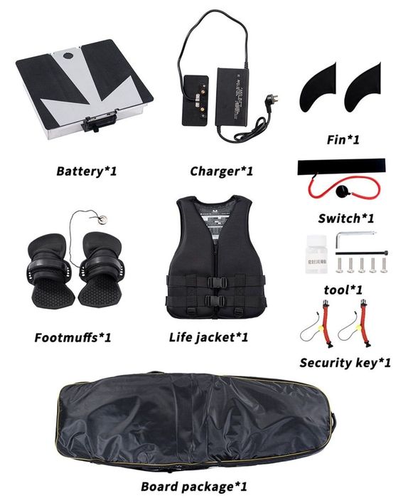 Электро серф Rush Wave