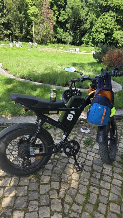 Електрически велосипед, Riding Times Z8S, 500W, 21AH, Черен