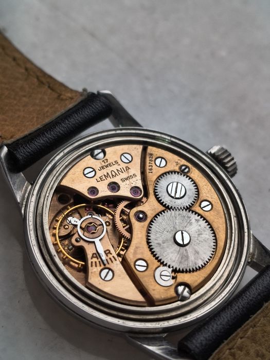 Lemania rare watch