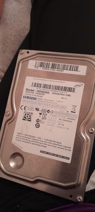Жёсткий диск на 500 гб