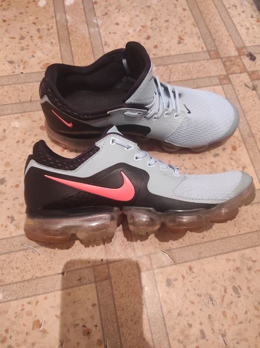 Кроссовки Nike Air VaporMax (Light Bone/Hot Punch) — Оригинал