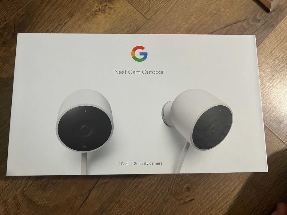 Kit 2 camere supraveghere Google Nest Cam Outdoor