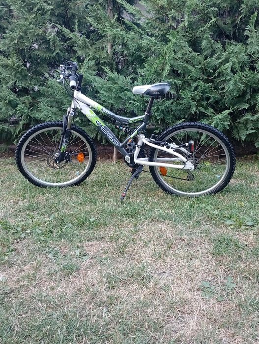 Bicicleta full suspention cyco, roti 24'