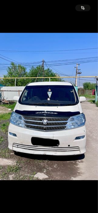 Альфард до рест фара решотка бампер