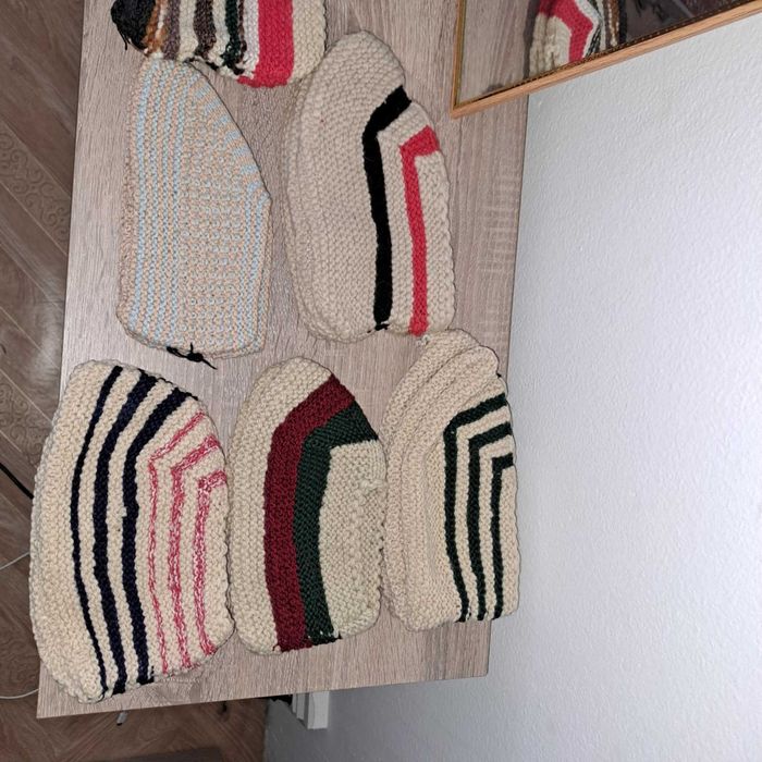 Дамски и мъжки плетени терлици