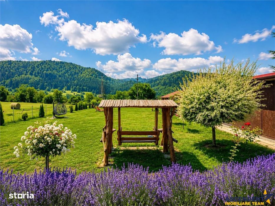 Refugiu pretios:jacuzzi, lemn masiv,2.000 mp teren,4 dormitoare, cupto
