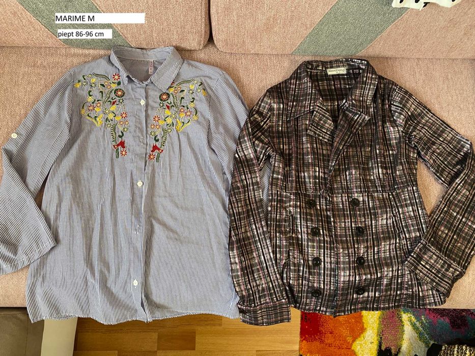 Lot camasa bluza femei marime M caliope bumbac maneca lunga