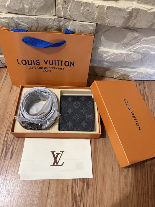 Louis Vuitton / Колан с портмоне