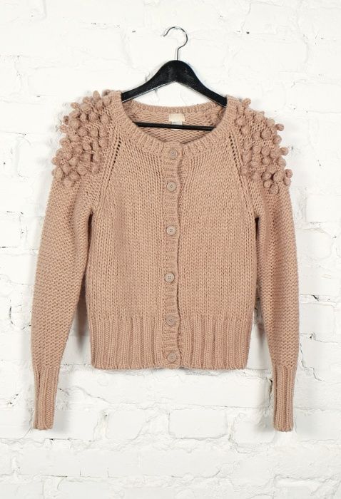 Дамска къса вълнена жилетка H&M