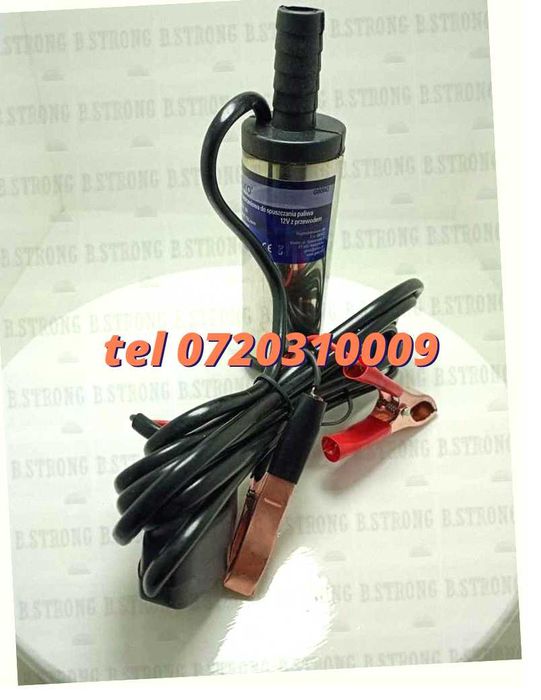 Pompa De Transfer Orice Lichid Capacitate Mare Submersibila 12V 30L / M Pentru Transfer Orice Lichid Tehnice Alimentare 12V Auto