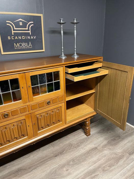 Comodă vintage lemn mare