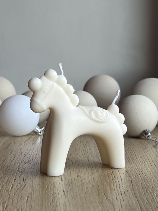 Свечи новогодние «лошадка»