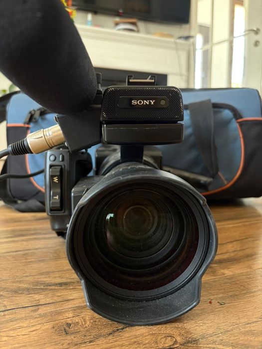 Sony Ex1 cu geanta si lentila Wide