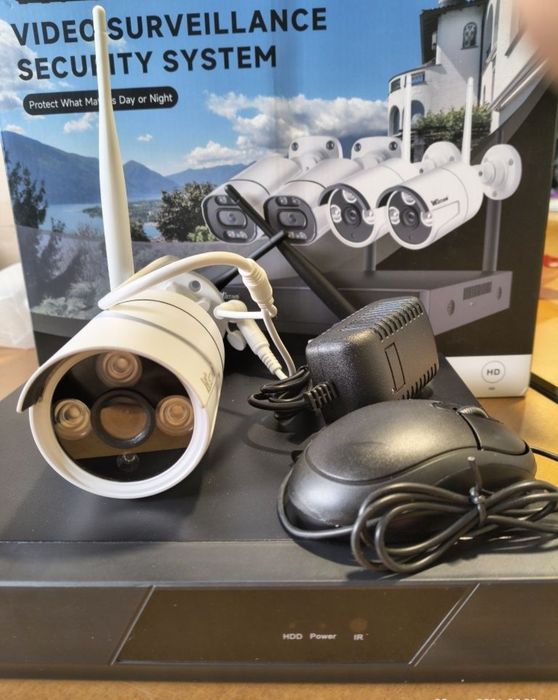 Set camera video, produs nou 4 bucăți