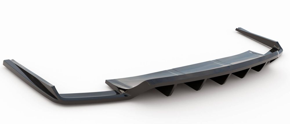 Добавка за задна броня Maxton design за Audi Q7/SQ7 (2015-2019)