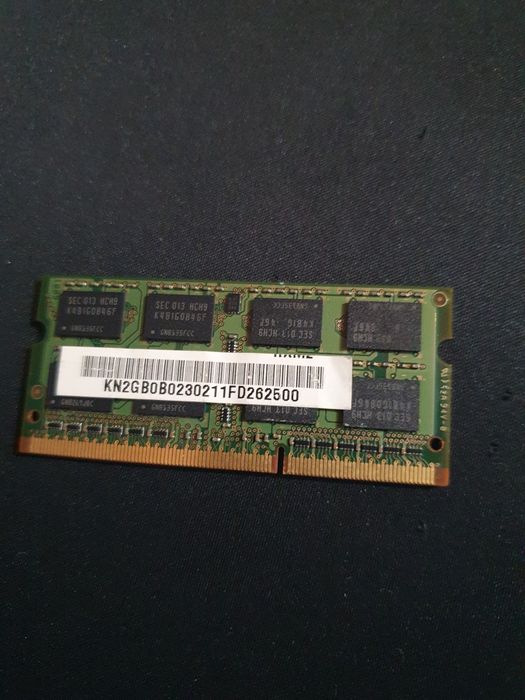 Memorie ram ddr3 laptop 4gb 2x2