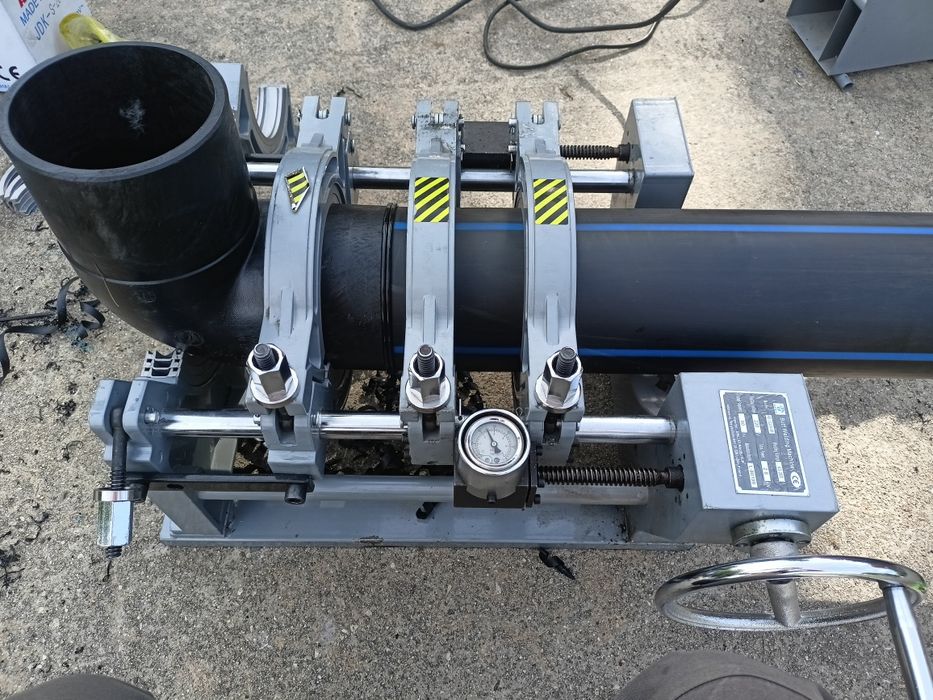 Челно и електродифузионно заваряване на PE/HDPE тръби.