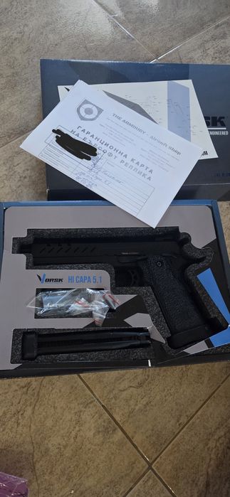 Airsoft екипировка и пистолет