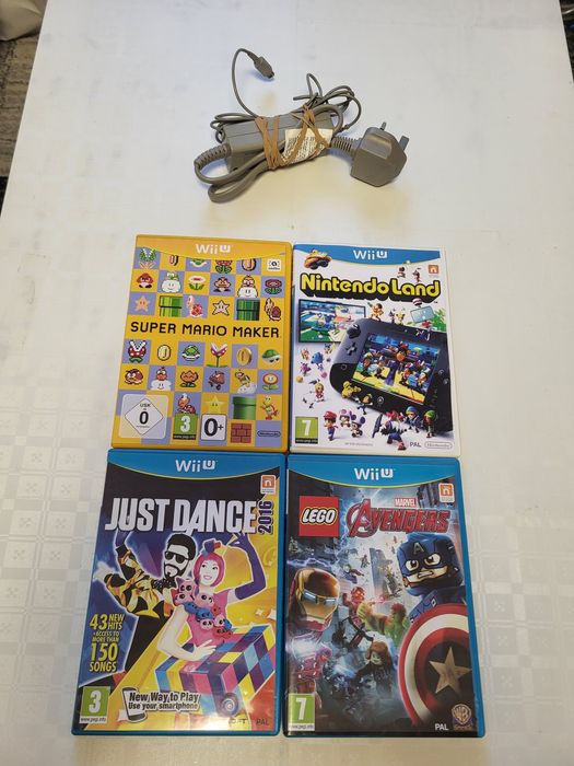 Wii U just Dance. Super Mario Maker.