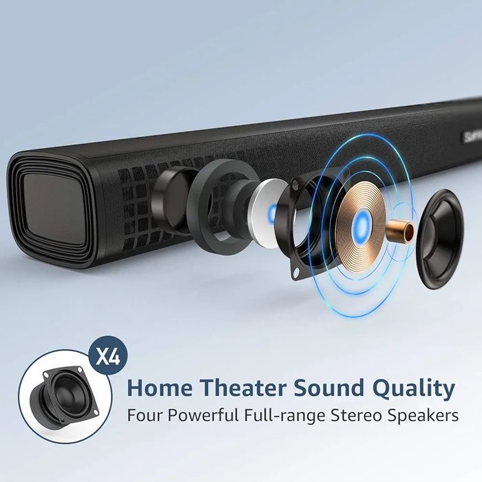 Мощен100W,Bluetooth5.0саундбар