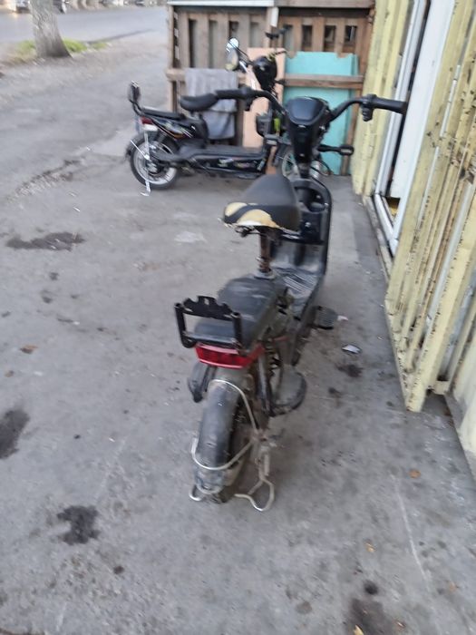 Электроскутер леопарды про