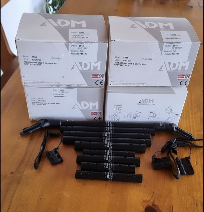 3 чифта заедно със шините