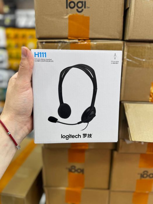 Наушники Logitech h340. Logitech h390. Logitech h111. Для операторов.