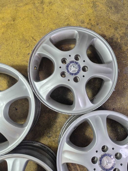 4 Jante Aliaj 5x112 16'' OEM Mercedes Vaneo W414 / A-Class / B-Class 5.5J ET 42 ! SUPER PRET !
