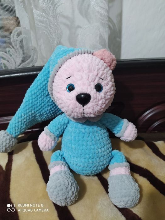 Мишка в пижамке.