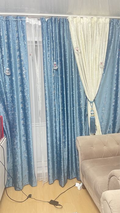 Шторы Велюр с лазером
