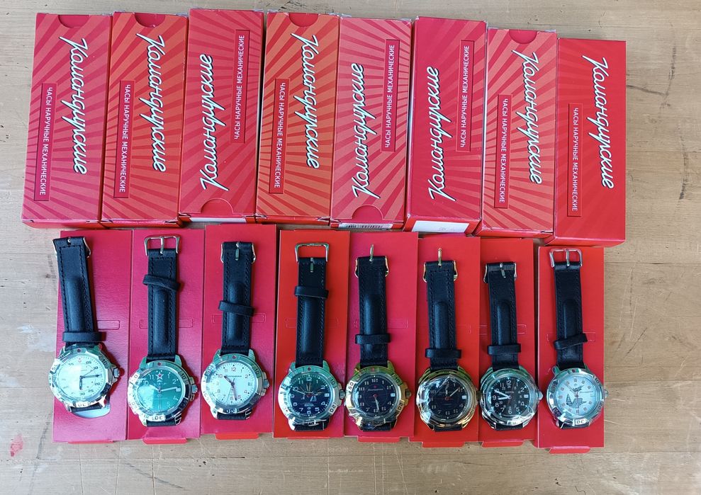Продам новые командирские часы