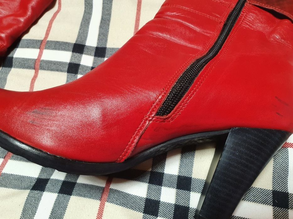 Cizmulițe din piele naturala, noi, numar mare