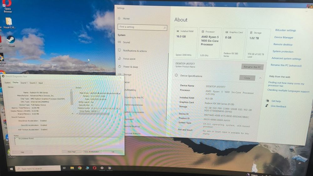 PC Gaming Asus  stare foarte bună.